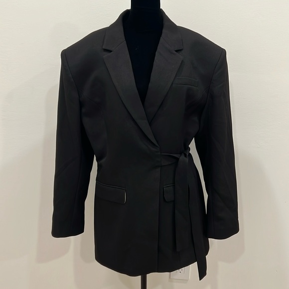 THE GIVING MOVEMENT Half-Tie Re-Form100© Blazer - Picture 7 of 16